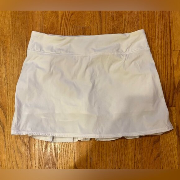 Lululemon Run: Pace Setter Skirt *TallWhite size 8 - Picture 5 of 15